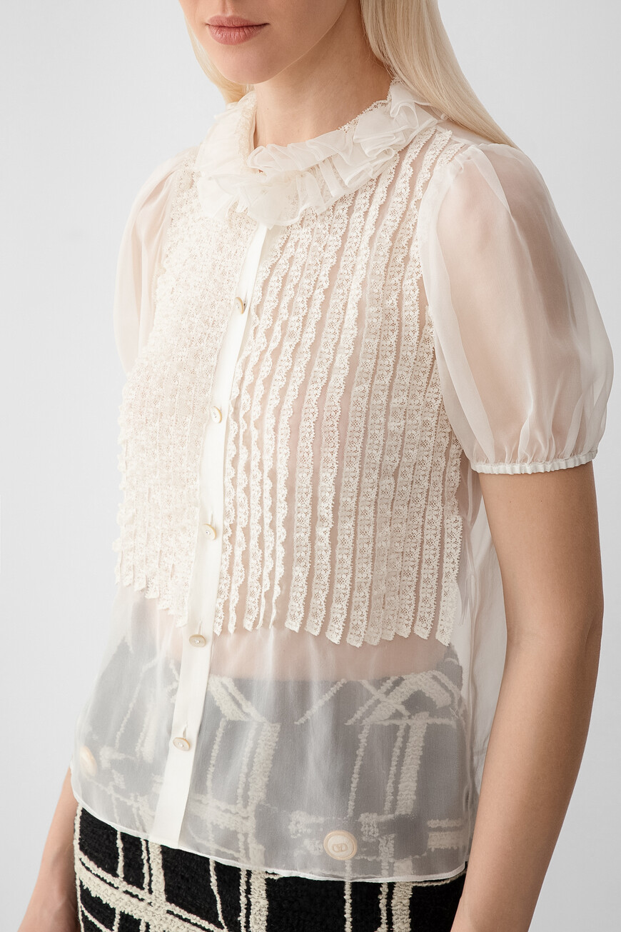 блуза  6B3AA0A52UP 0X2 купить с доставкой