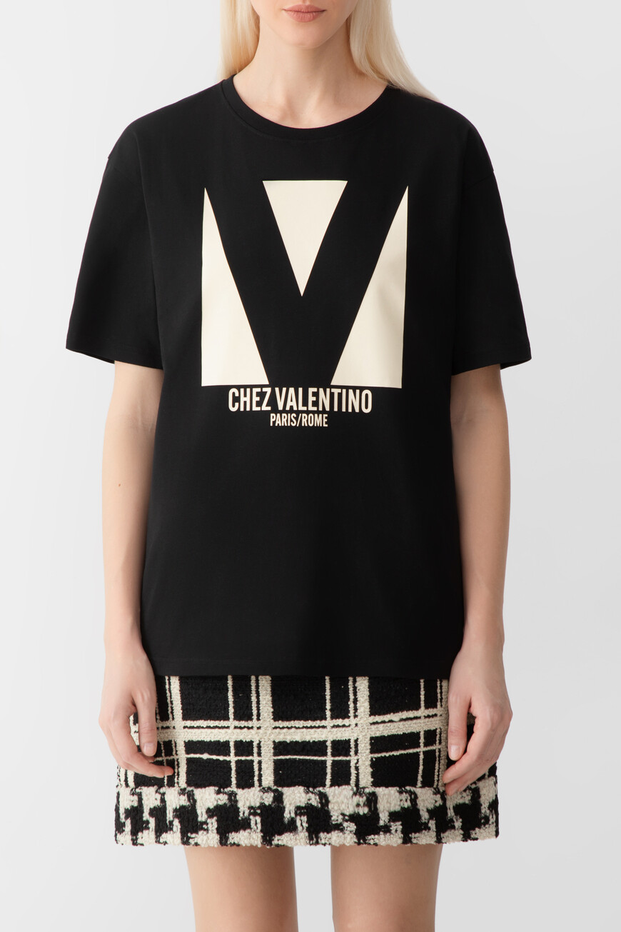 

Футболка Valentino, Черный