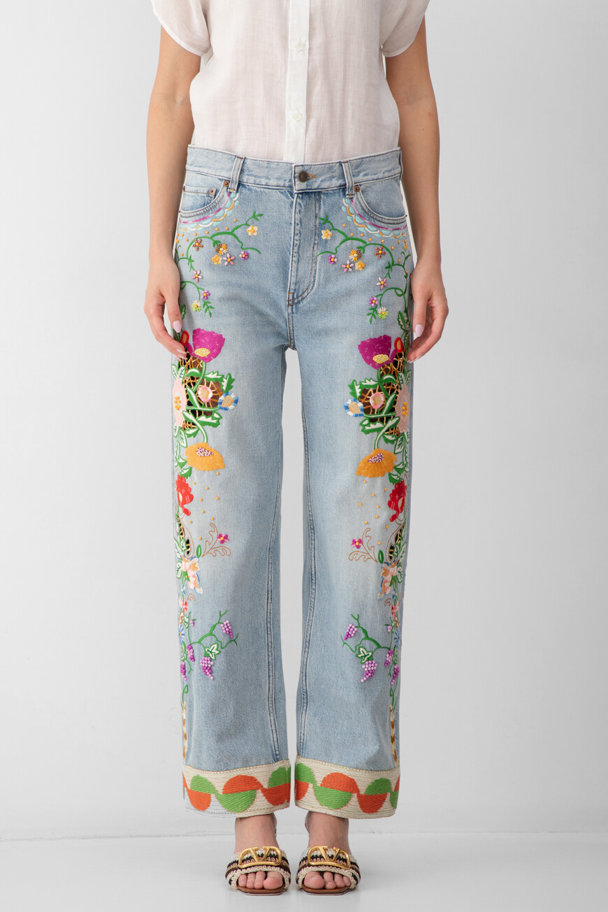 

Джинсы Valentino, Голубой