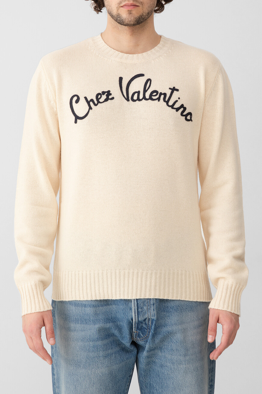 

Свитер Valentino, Кремовый