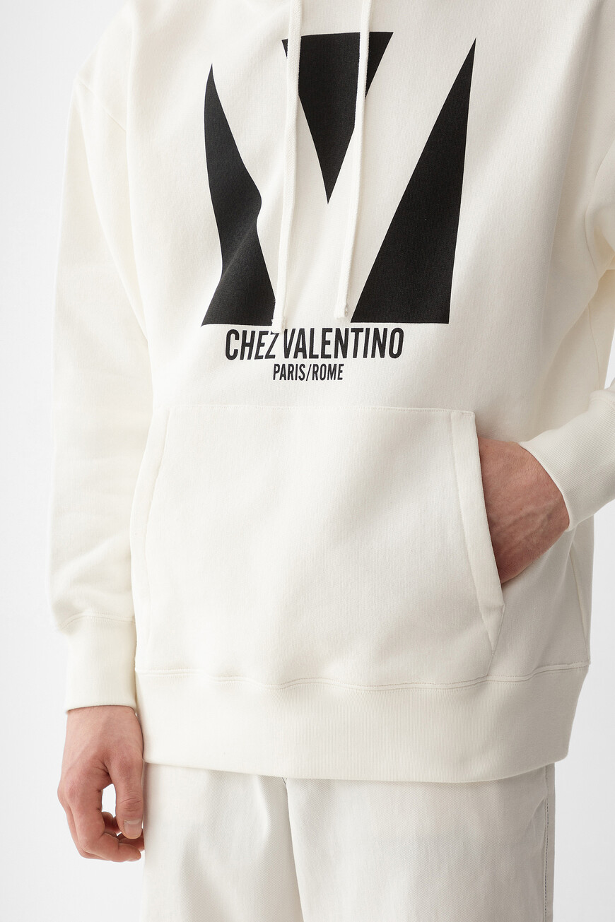 

Худи Valentino, Белый