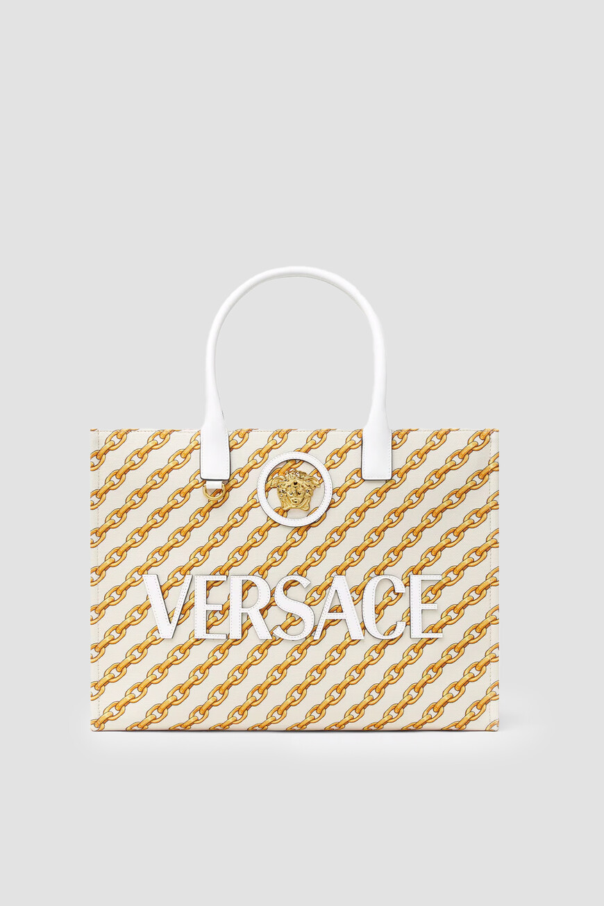 

Сумка Versace Модель La Medusa, Бежевый