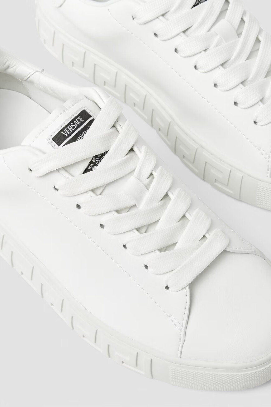 

Сникеры Versace Модель Greca, Белый