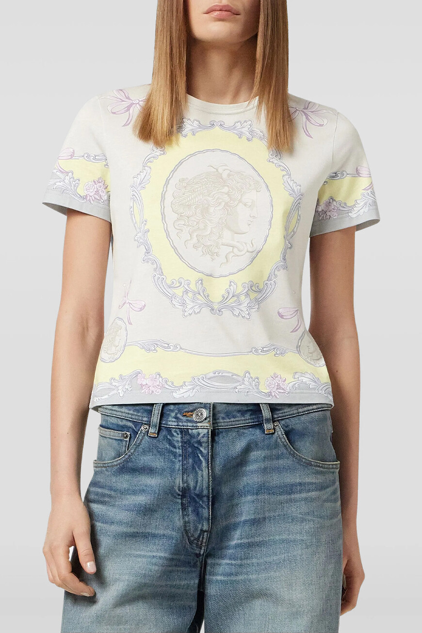 

Футболка Versace, Серый