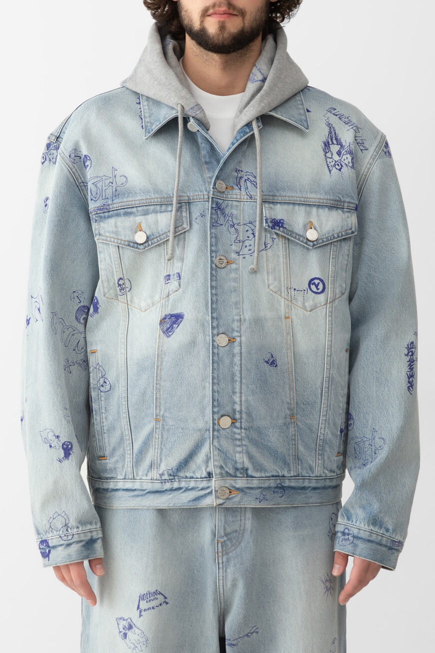 

Куртка Vetements Модель Из Эксклюзивной Коллекции, Синий