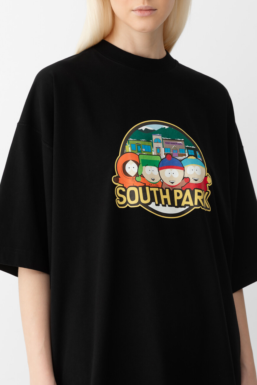 футболка  в коллаборации с south park UA66TR610B 1000 BLACK на официальном сайте