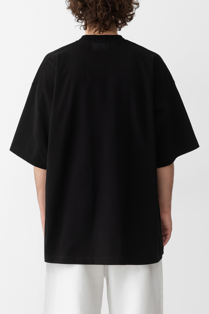 футболка  в коллаборации с south park UA66TR610B 1000 BLACK по акции