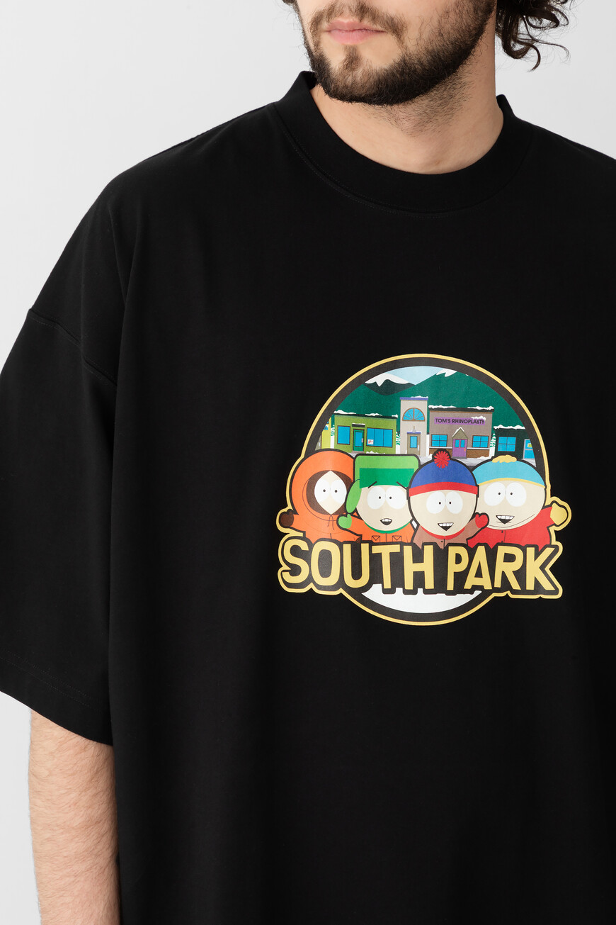 футболка  в коллаборации с south park UA66TR610B 1000 BLACK по низкой цене