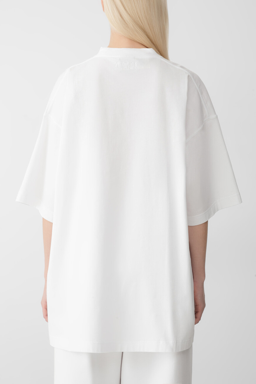 футболка  в коллаборации с south park UA66TR610W 1000 WHITE с промокодом