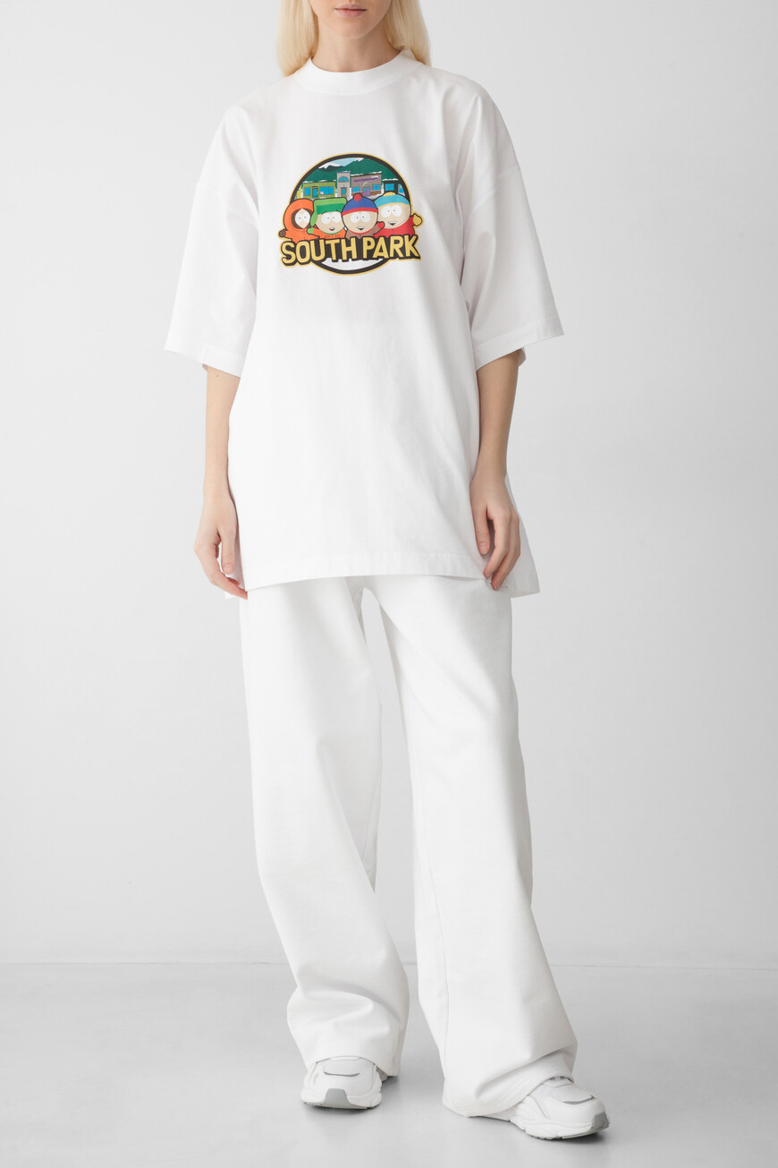 футболка  в коллаборации с south park UA66TR610W 1000 WHITE по низкой цене