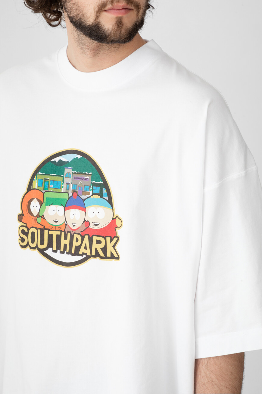 футболка  в коллаборации с south park UA66TR610W 1000 WHITE 10