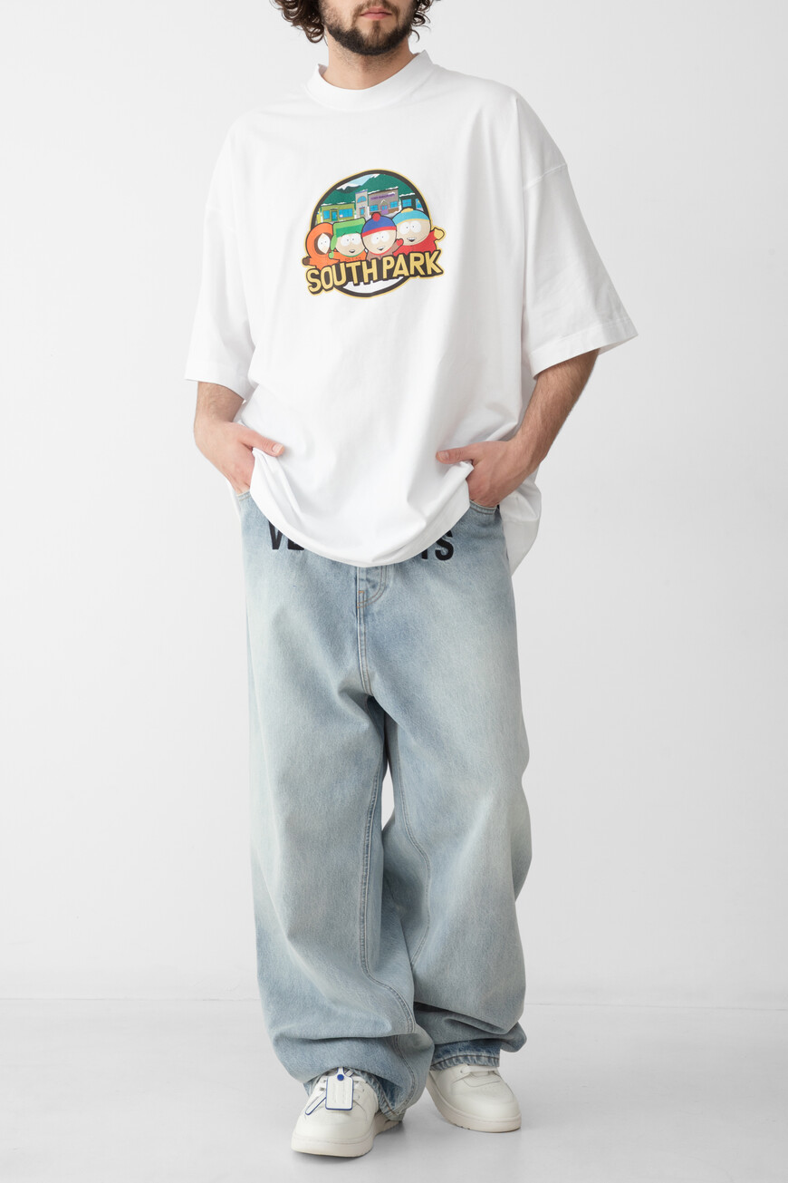 футболка  в коллаборации с south park UA66TR610W 1000 WHITE 12