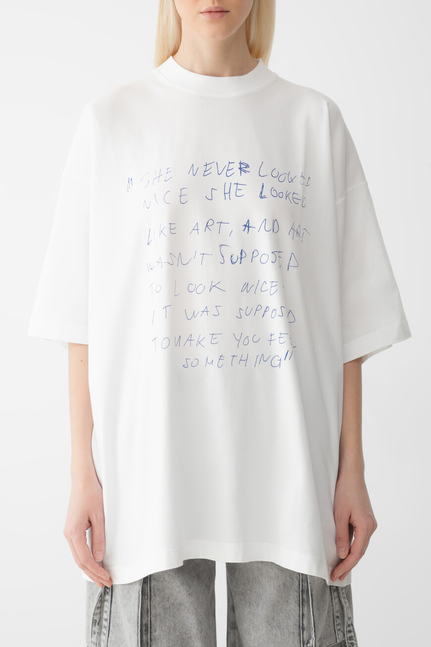 

Футболка Vetements Модель Из Эксклюзивной Коллекции, Белый