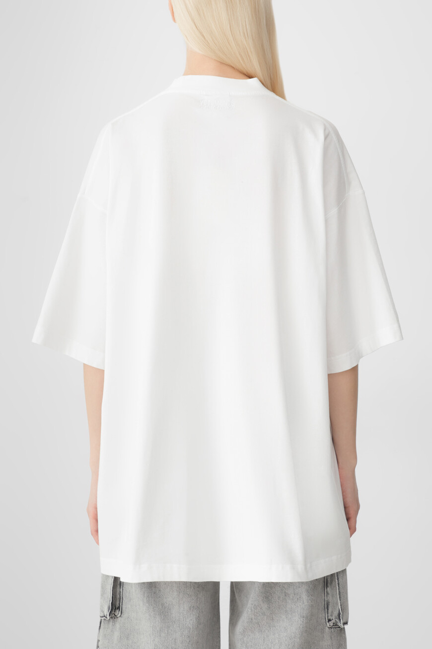 футболка  модель из эксклюзивной коллекции UA66TR630W 1000 WHITE с промокодом