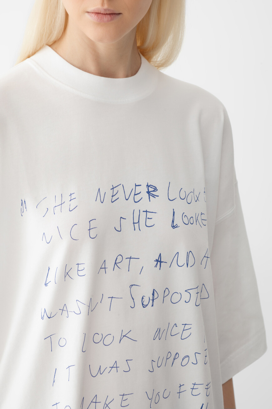 футболка  модель из эксклюзивной коллекции UA66TR630W 1000 WHITE купить с доставкой