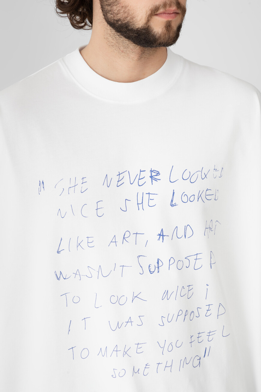 футболка  модель из эксклюзивной коллекции UA66TR630W 1000 WHITE 12