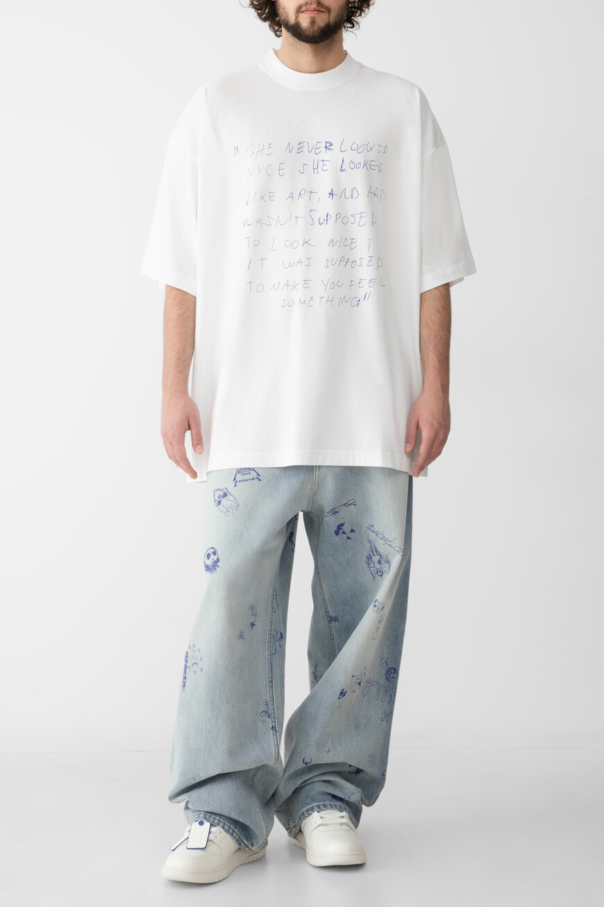 футболка  модель из эксклюзивной коллекции UA66TR630W 1000 WHITE 13