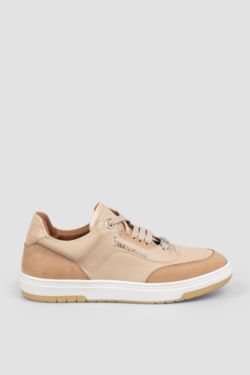 

Сникеры Billionaire Модель Low-Top, Бежевый