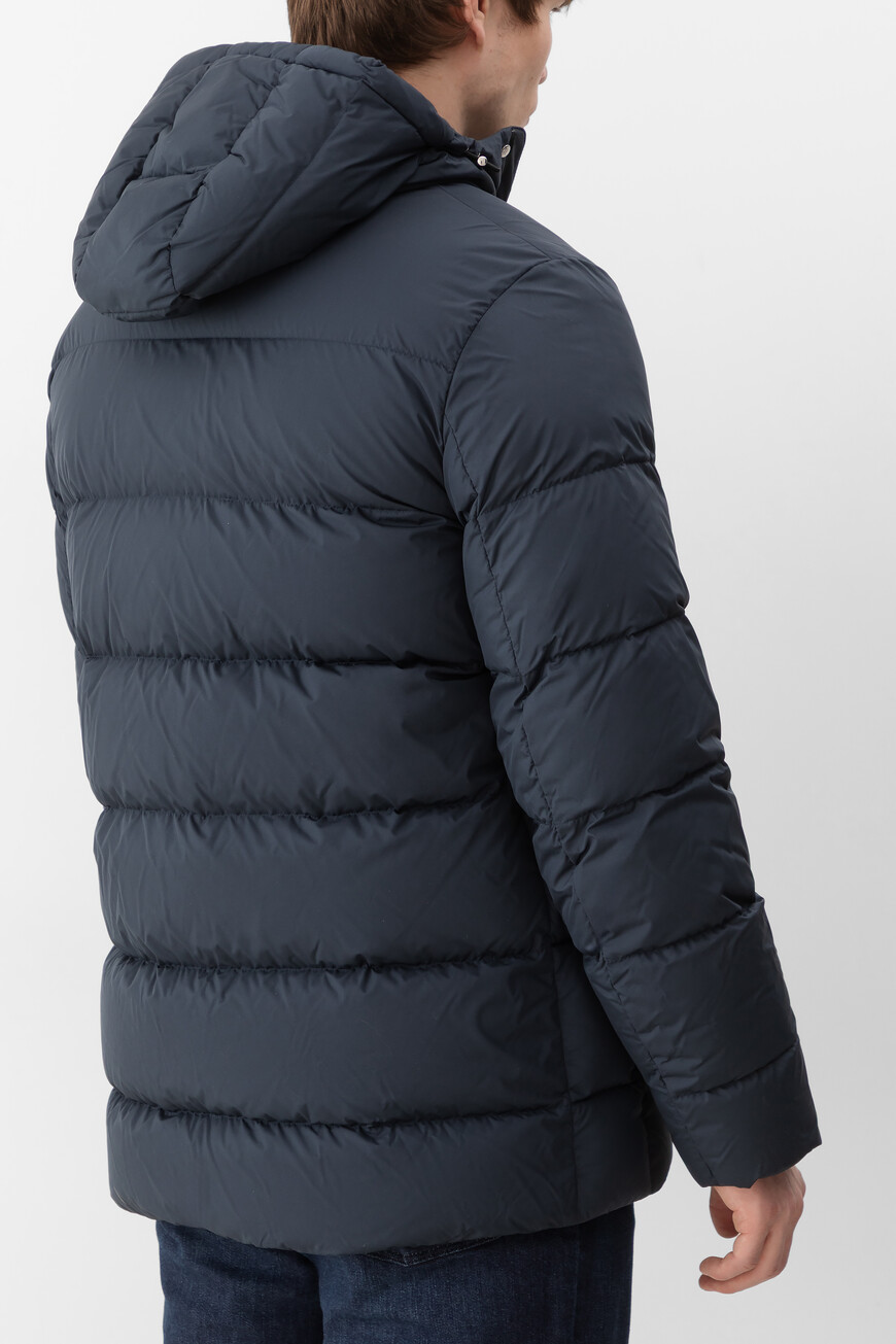 

Пуховик Stefano Ricci Модель Из Коллекции Explorer, Синий