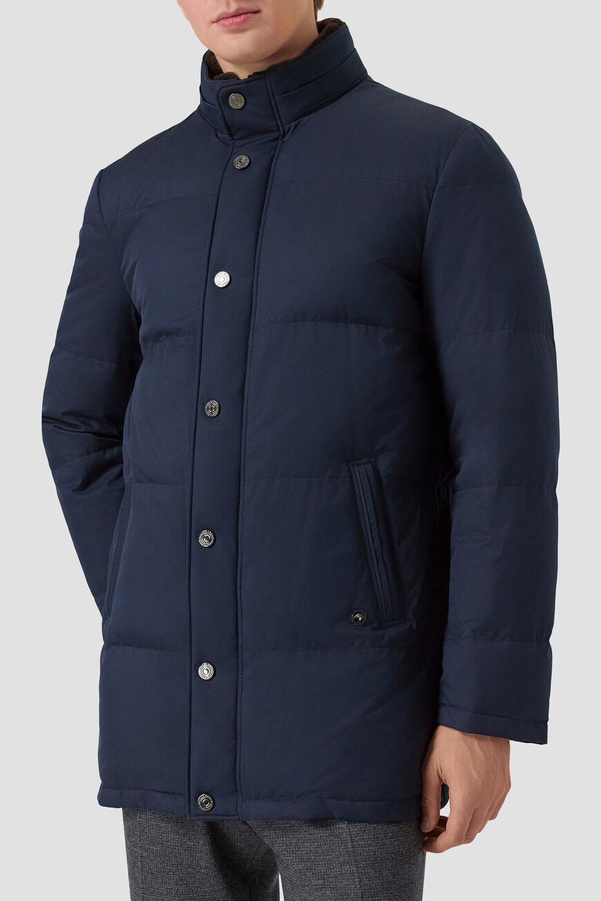 

Пуховик Stefano Ricci, Синий