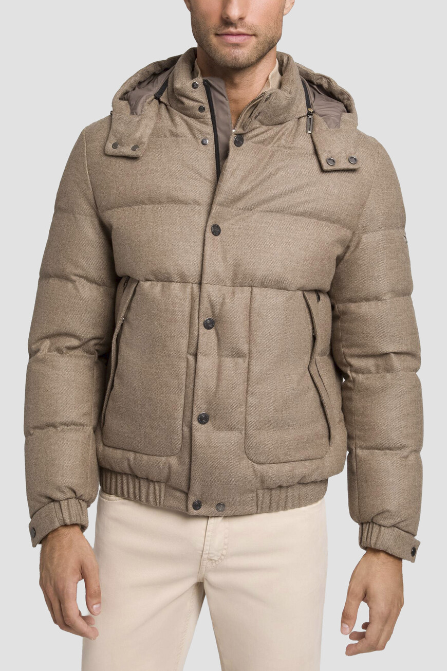 

Пуховик Stefano Ricci, Коричневый