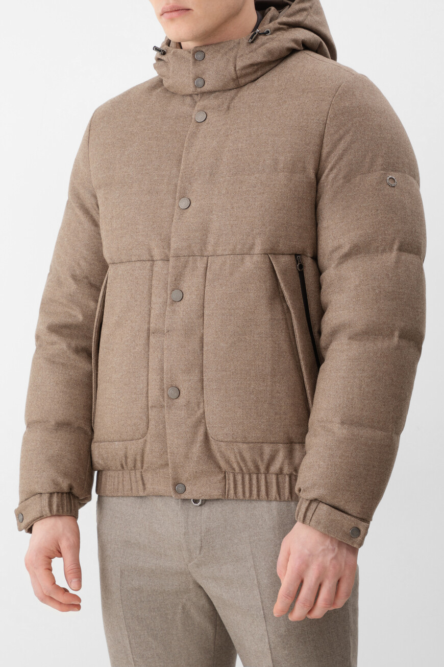 

Пуховик Stefano Ricci, Коричневый