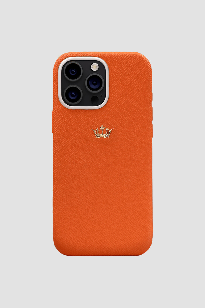 

Чехол Caviar Для Iphone 16 Pro Max Модель Fine Orange, Оранжевый