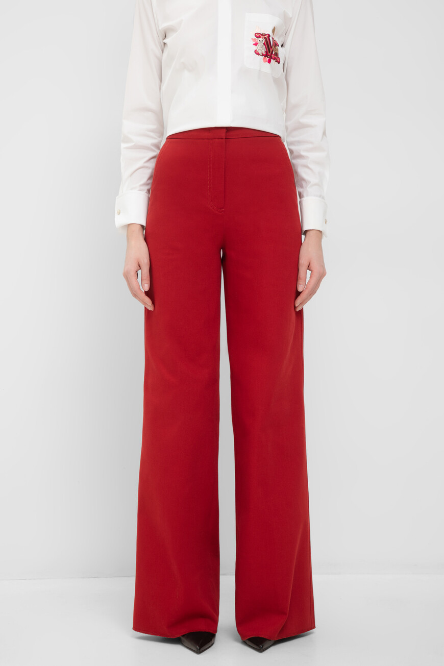 

Брюки Max Mara, Красный