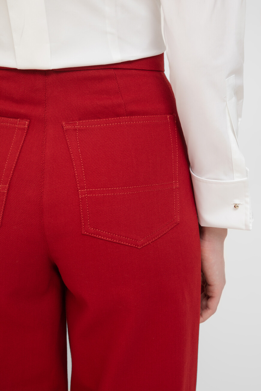 

Брюки Max Mara, Красный