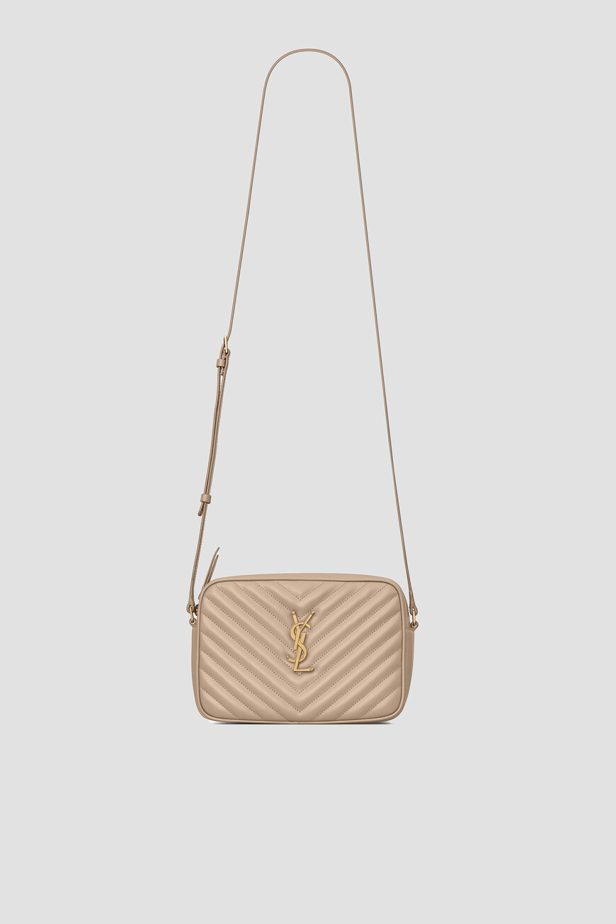 

Сумка Saint Laurent Модель Lou, Бежевый