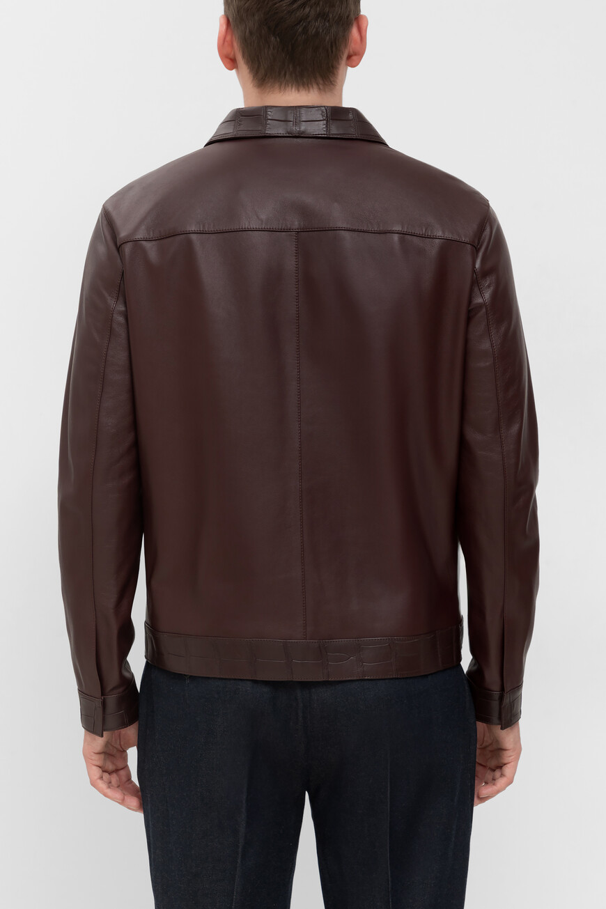 куртка  от бренда bardini вид слева