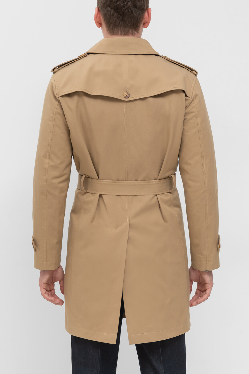 плащ  от бренда bardini вид слева