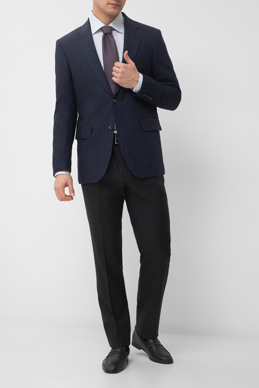 пиджак  из шерсти спереди