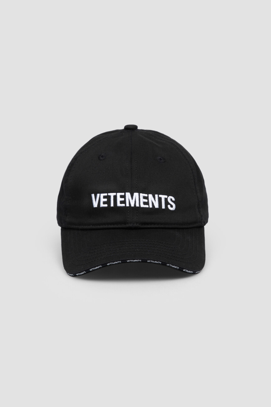 

Бейсболка Vetements Модель Из Лимитированной Коллекции, Черный