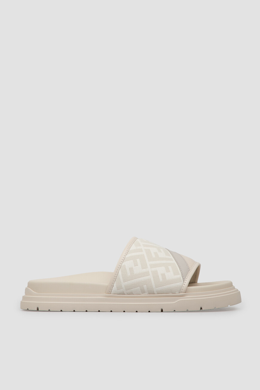

Шлепанцы Fendi Diagonal, Белый