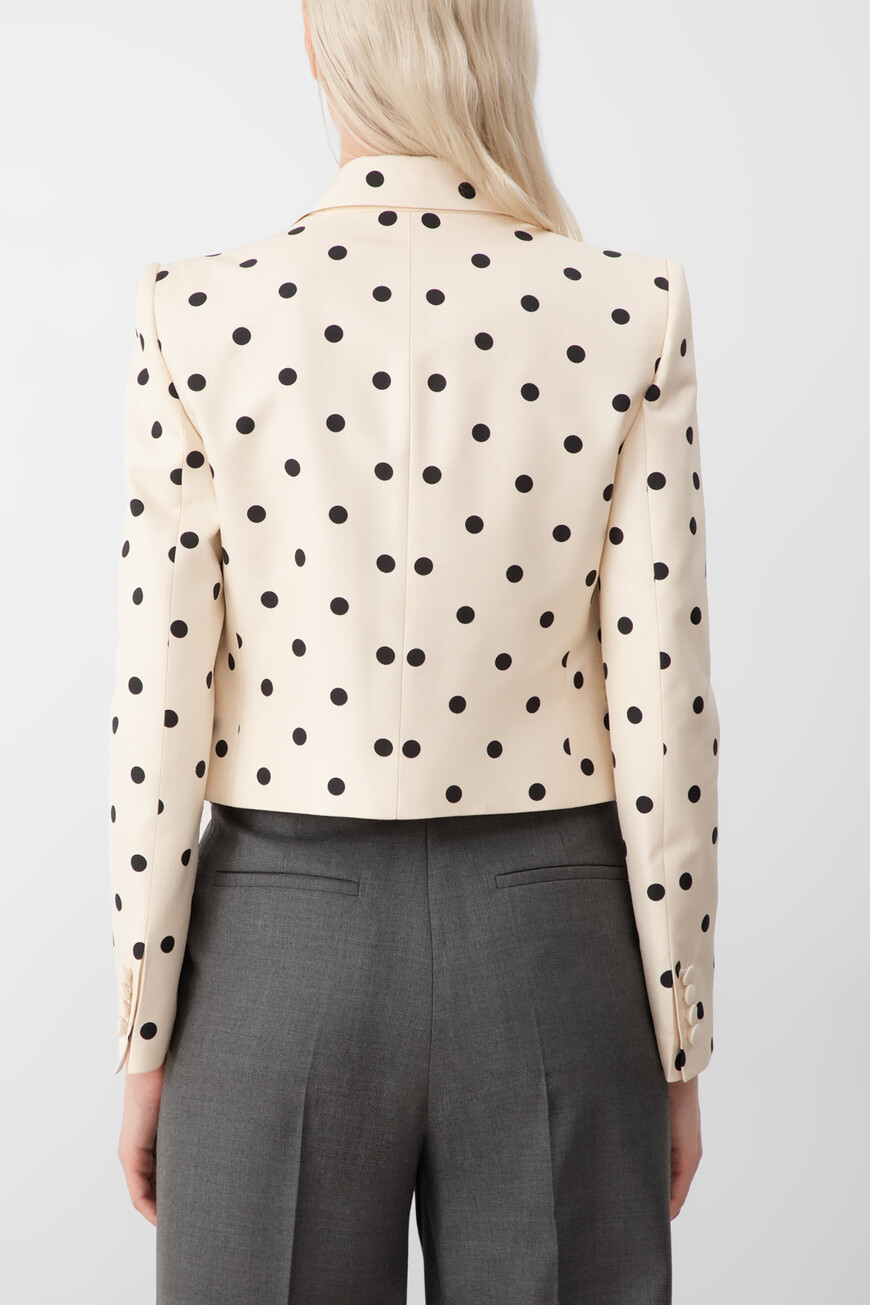 жакет  с принтом pludepois 6B0CE4669AF R8E по акции