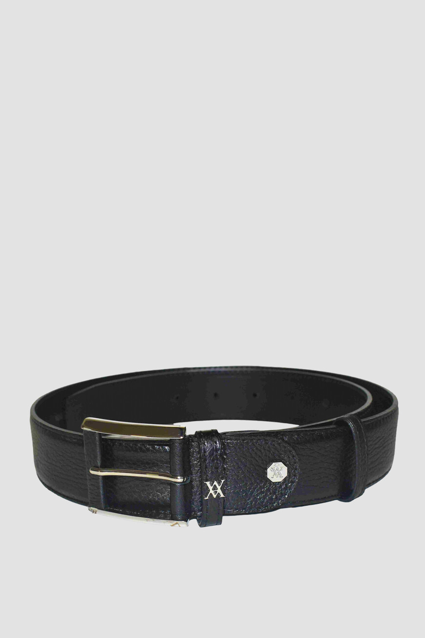 ремень  BELTS 0593/40 PALLADIO-BLACK SOFT KID фотография