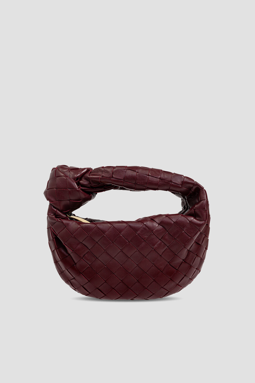 

Сумка Bottega Veneta Модель Jodie Mini, Бордовый