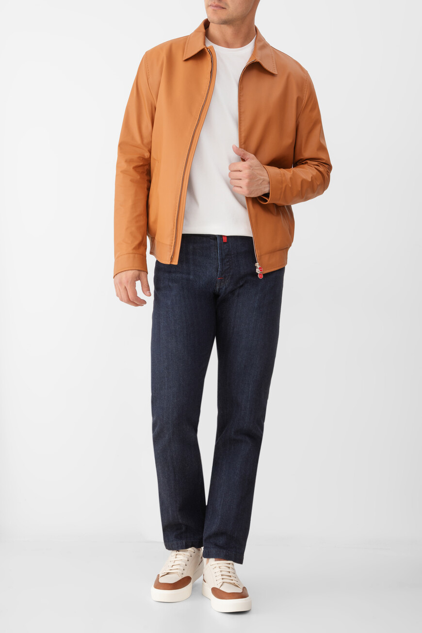 джинсы  из хлопка со скидкой