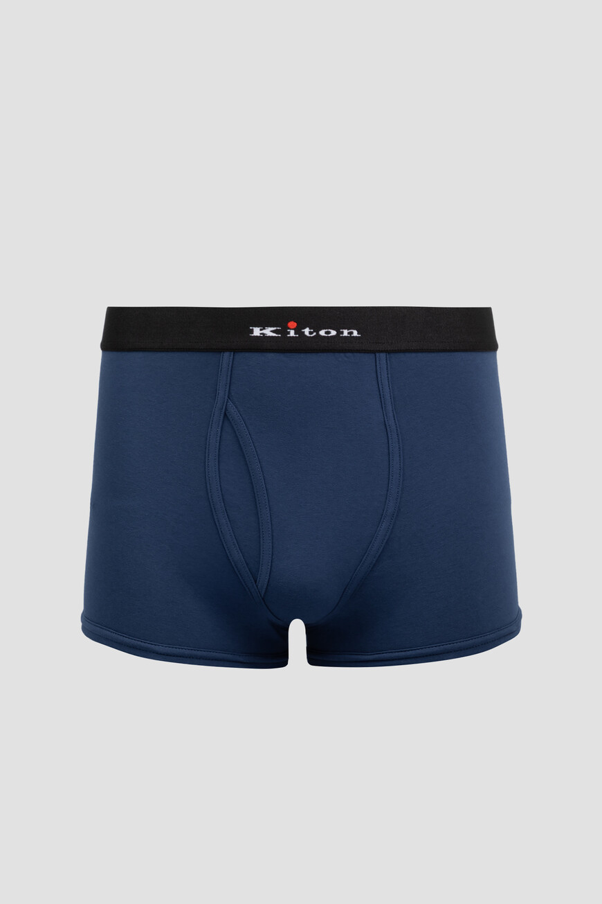 

Боксеры Kiton, Синий