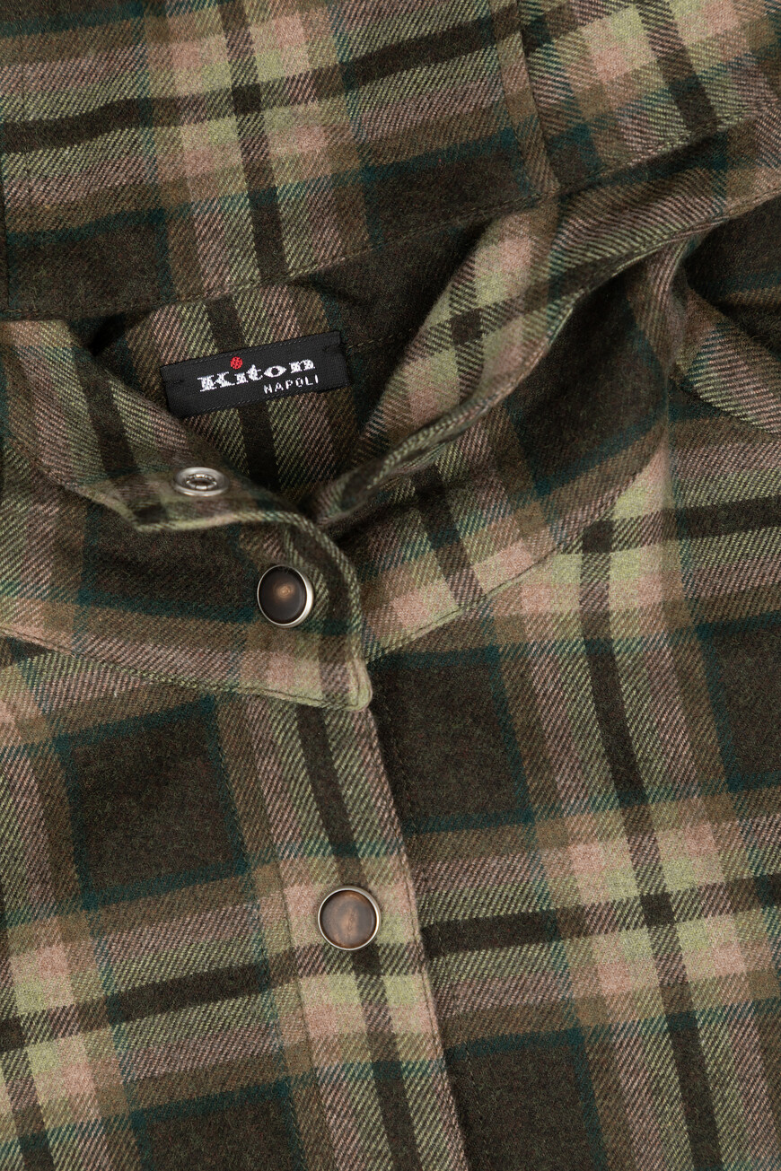 

Рубашка Kiton, Клетка