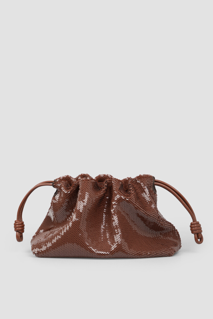 

Клатч Loewe Модель Flamenco, Коричневый