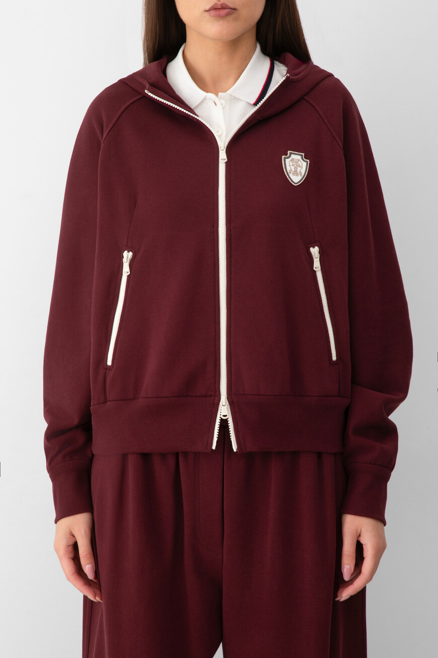 

Толстовка Brunello Cucinelli, Бордовый