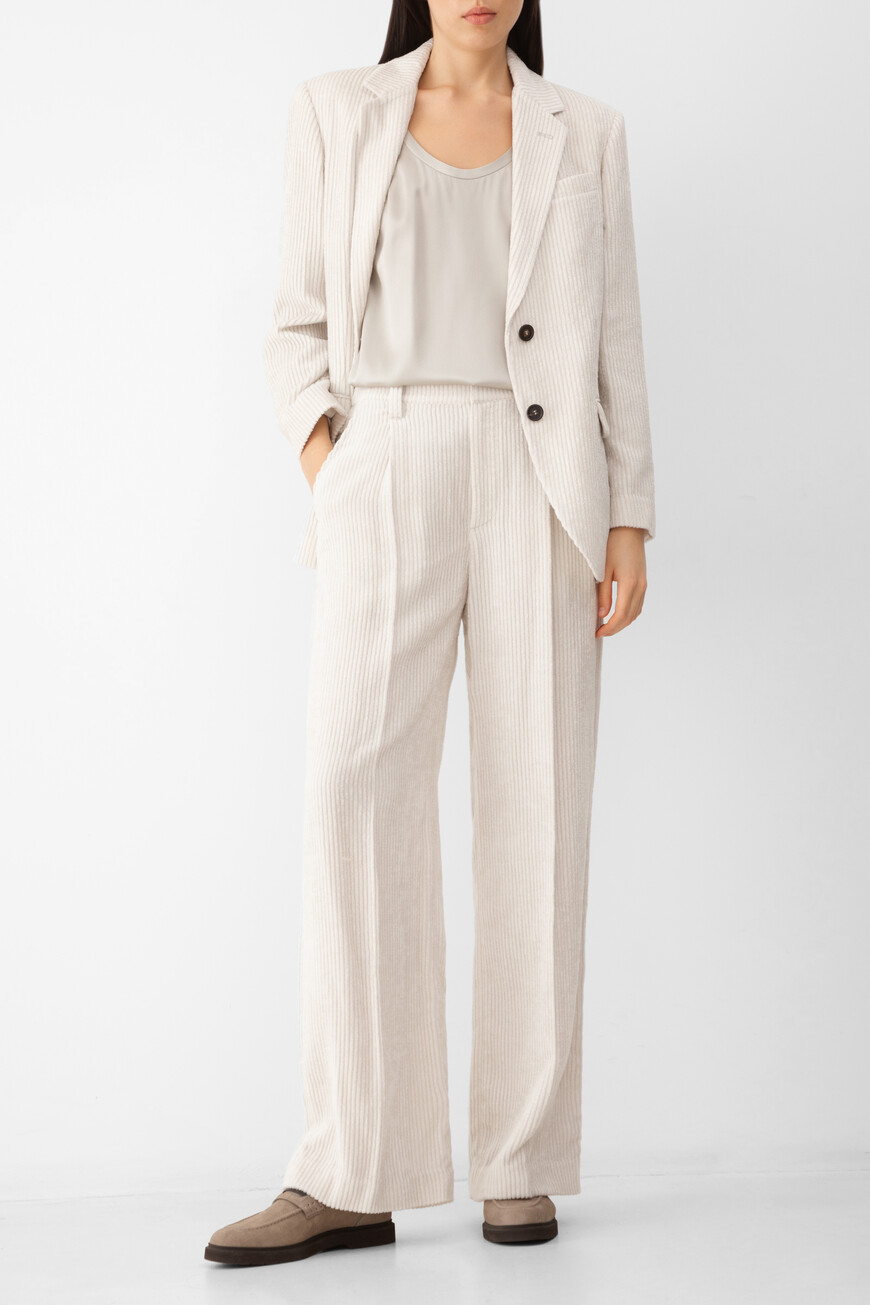 

Брюки Brunello Cucinelli Модель Sartorial, Белый