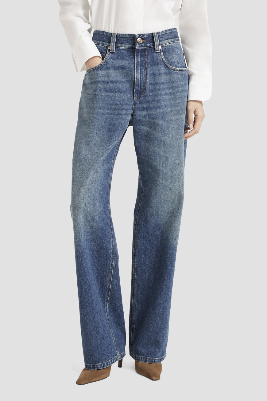

Джинсы Brunello Cucinelli Модель Contemporary, Синий