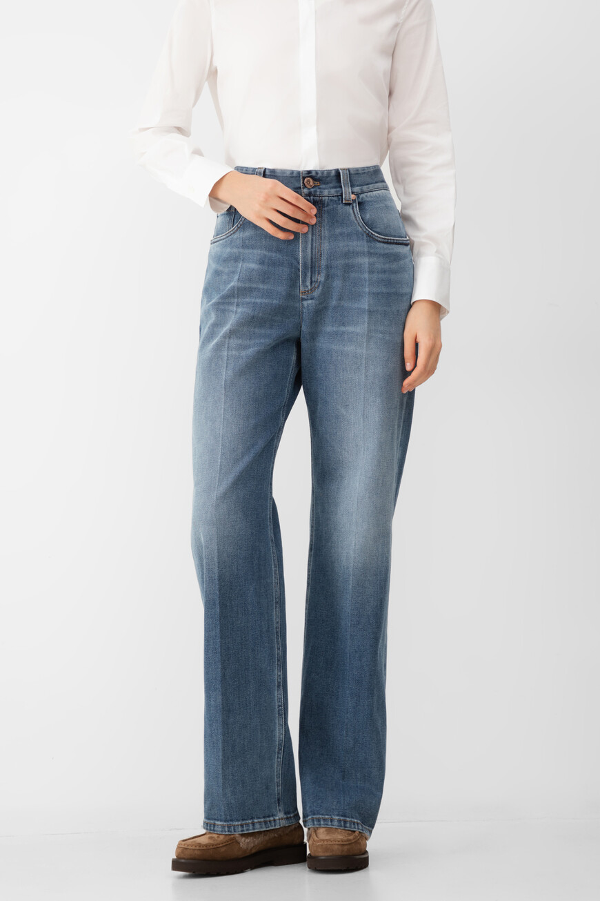 

Джинсы Brunello Cucinelli Модель Contemporary, Синий