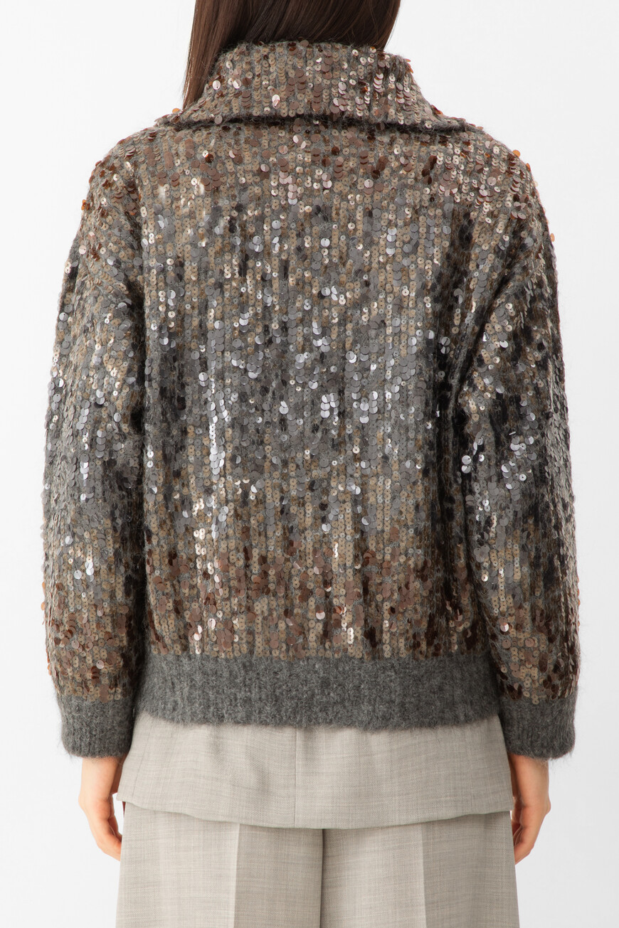 кардиган  модель dazzling dégradé embroidery M1U375916P C9144 по акции