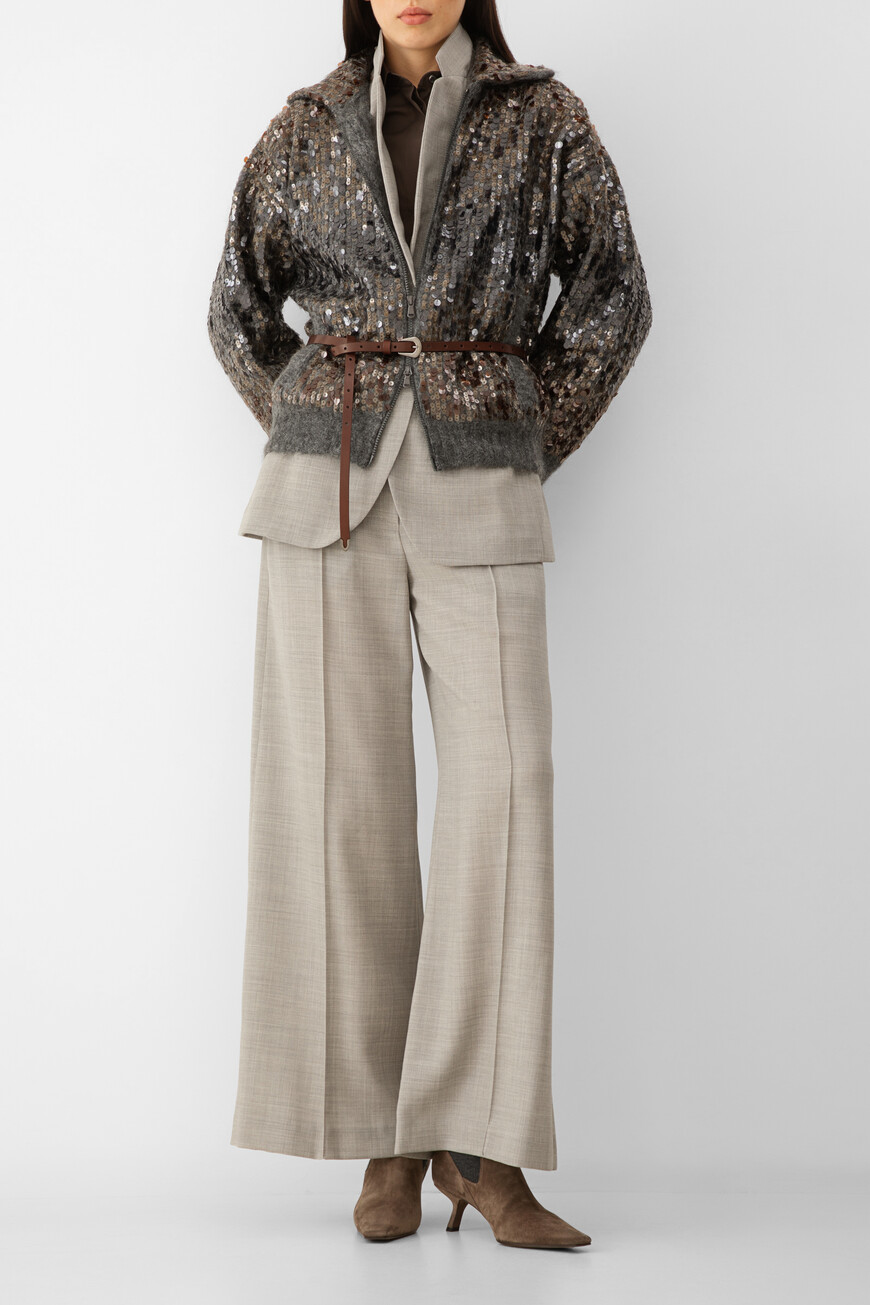 кардиган  модель dazzling dégradé embroidery M1U375916P C9144 по низкой цене