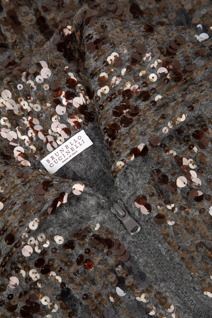 кардиган  модель dazzling dégradé embroidery M1U375916P C9144 со скидкой