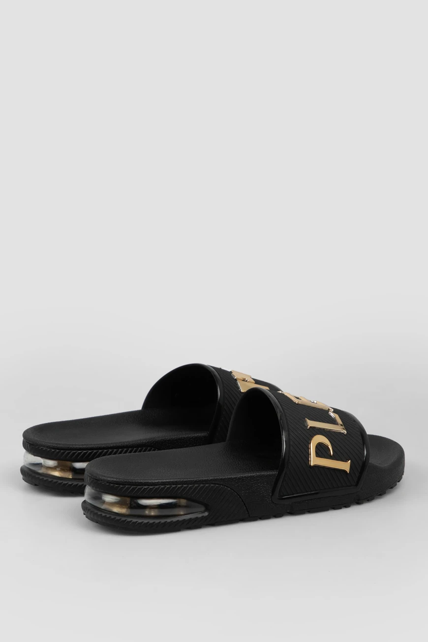 

Шлёпанцы Plein Sport Модель Aero Slide, Черный